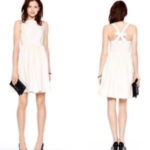 Kate Spade Ivory Silk Faille Party Dress Size 2
